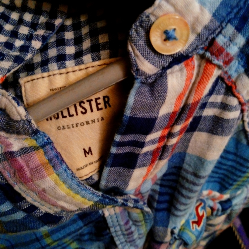 Med Hollister women's flannel